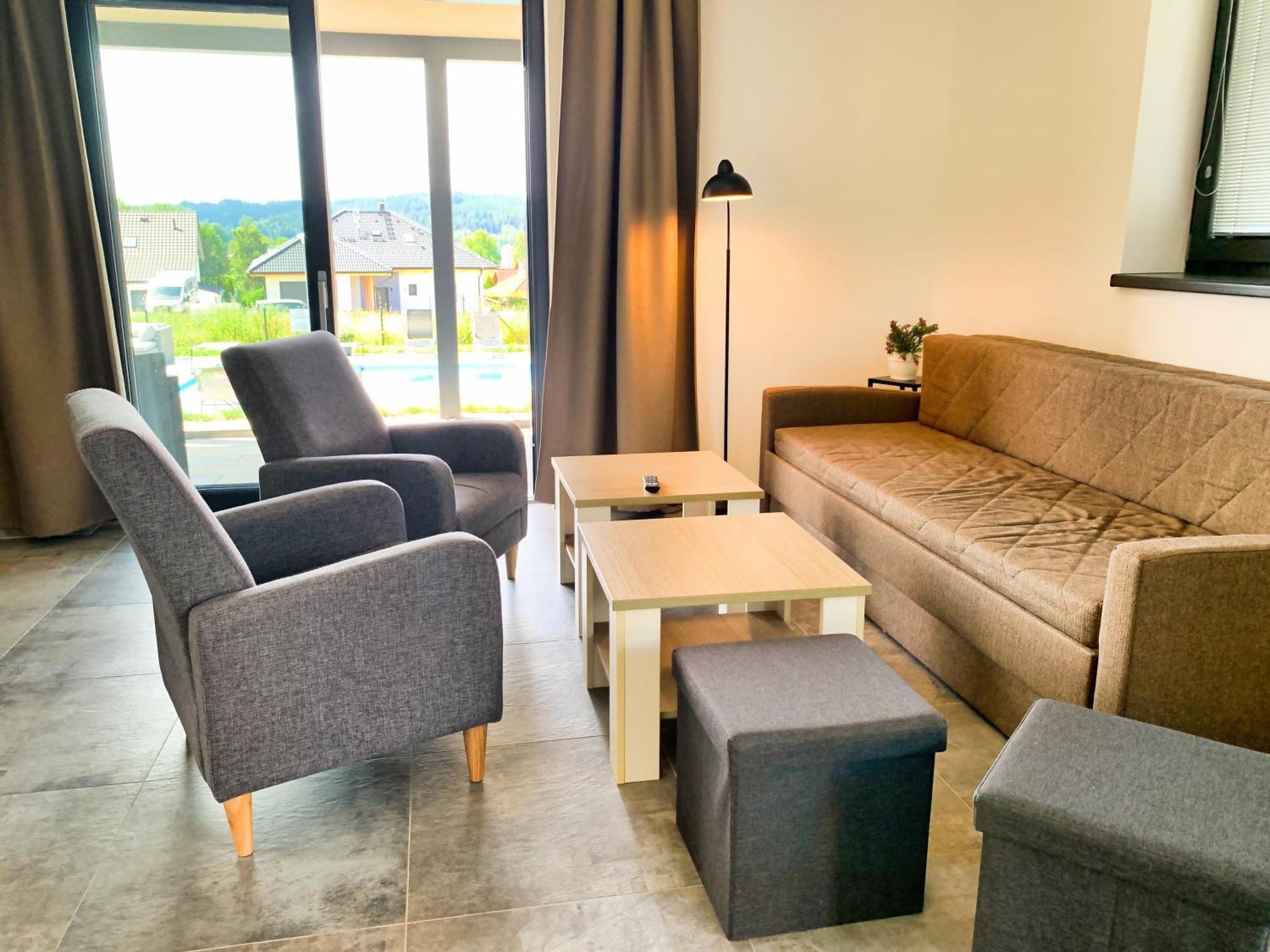 Apartmanove Domy Lipno 1 フリンブルク エクステリア 写真