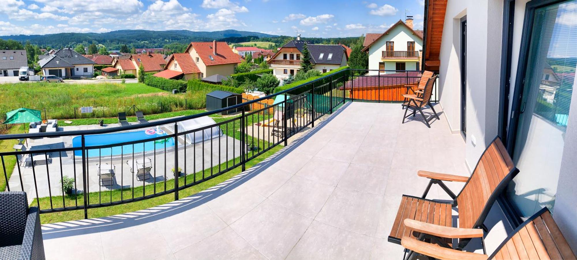 Apartmanove Domy Lipno 1 フリンブルク エクステリア 写真